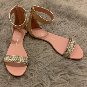 Birds of Prey Ankle Strap Flats